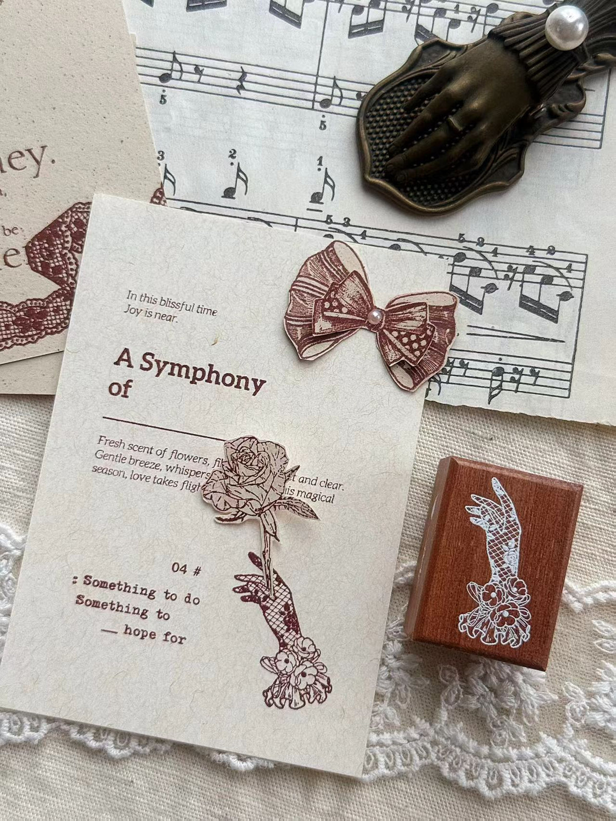 Wooden stamp