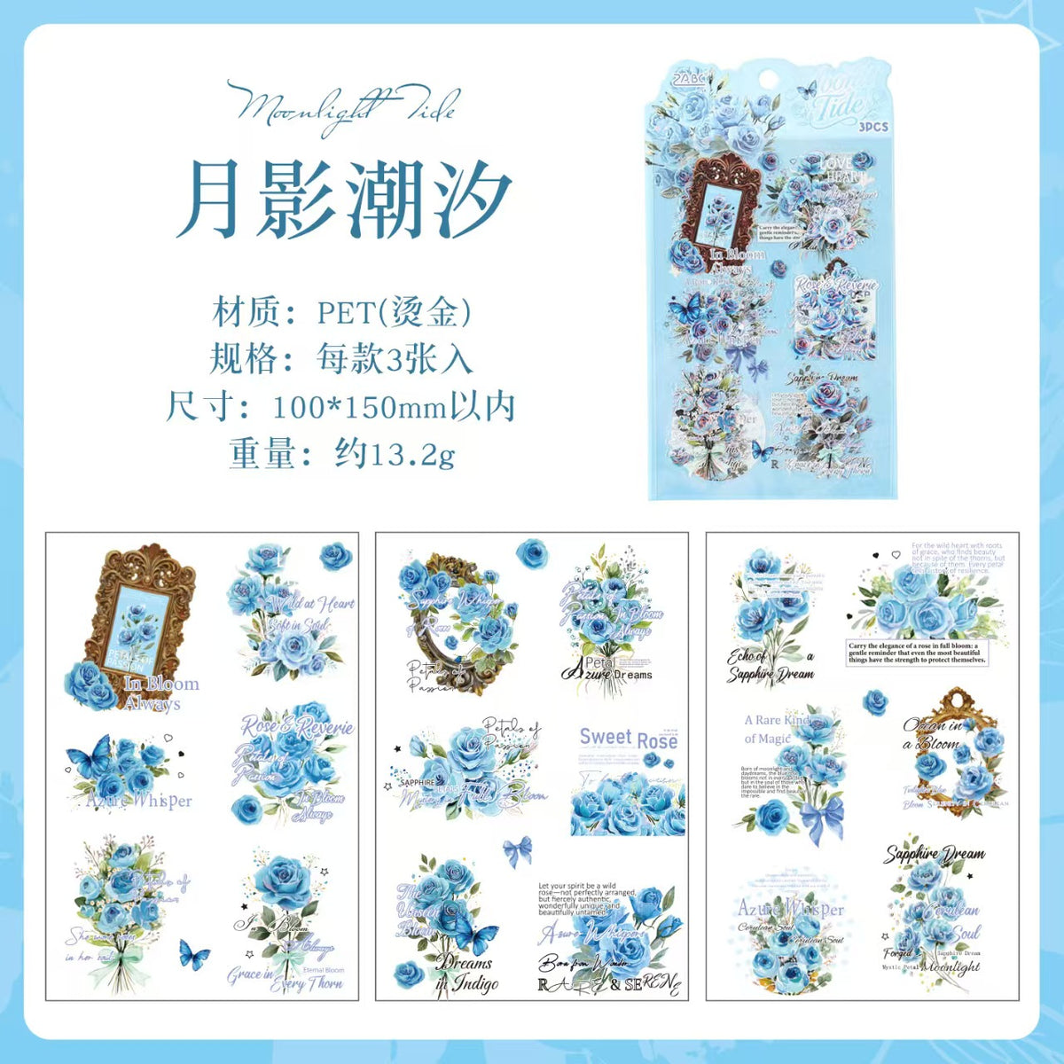 Journal PET sticker packs