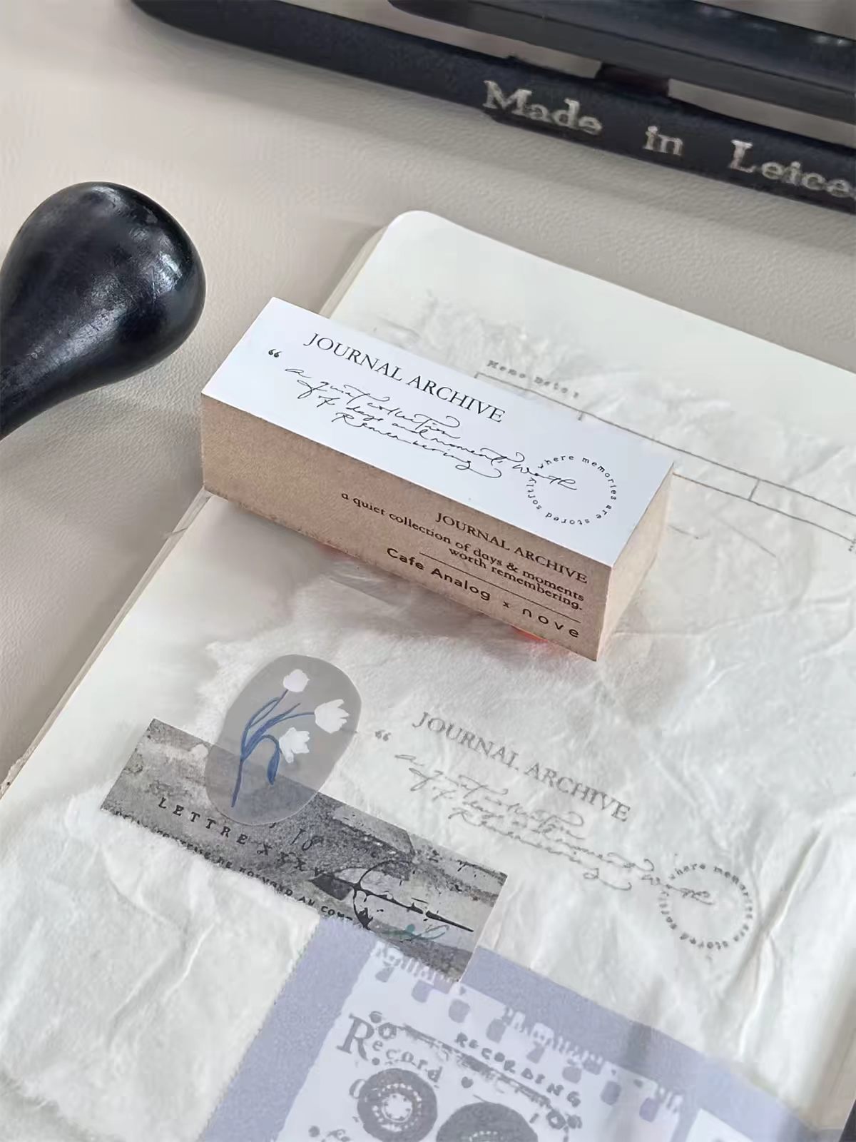Wooden stamp