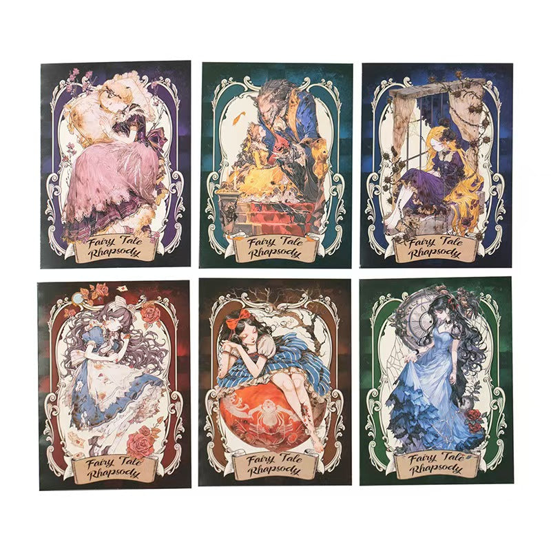 Journal PET sticker packs (Dark theme) 10pcs/pack