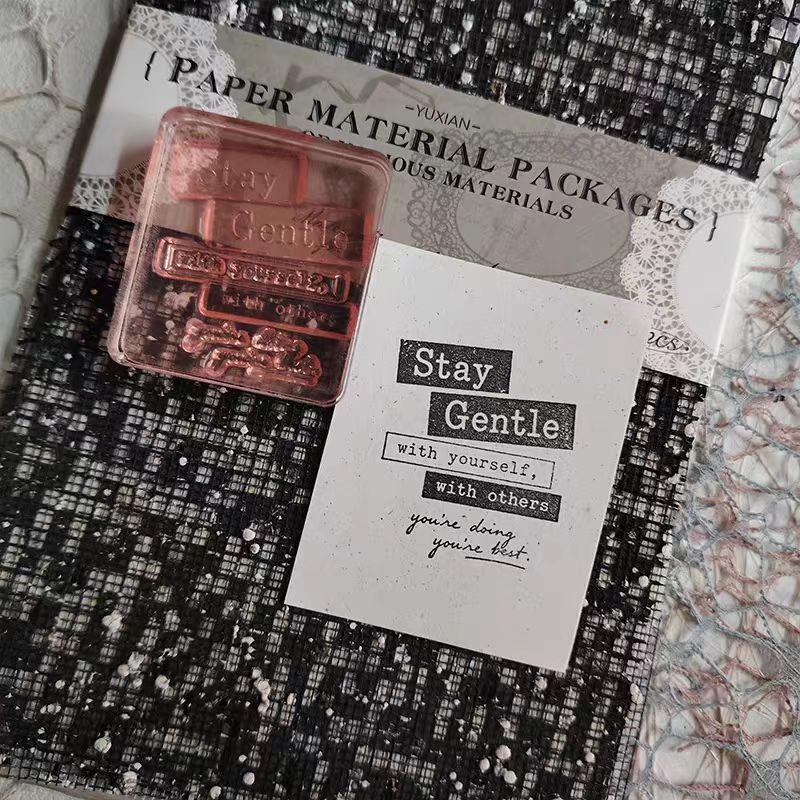 Acrylic stamp