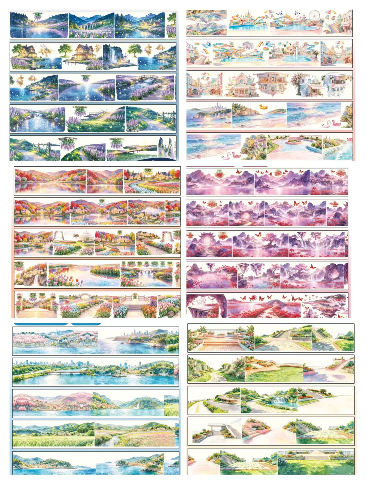 Journal landscape PET tape (5/6m)