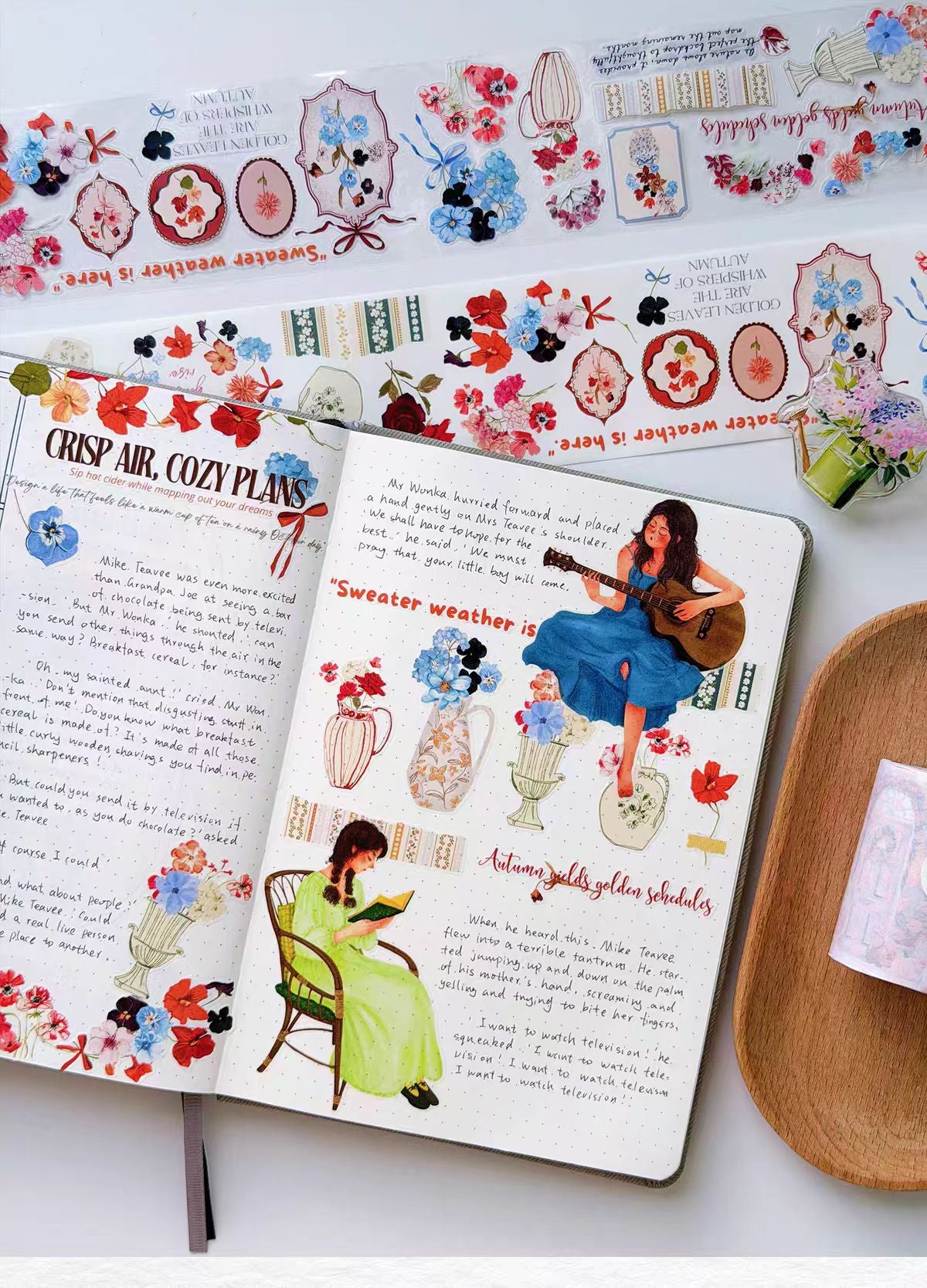 Journal pre-cut tape (5m/roll)