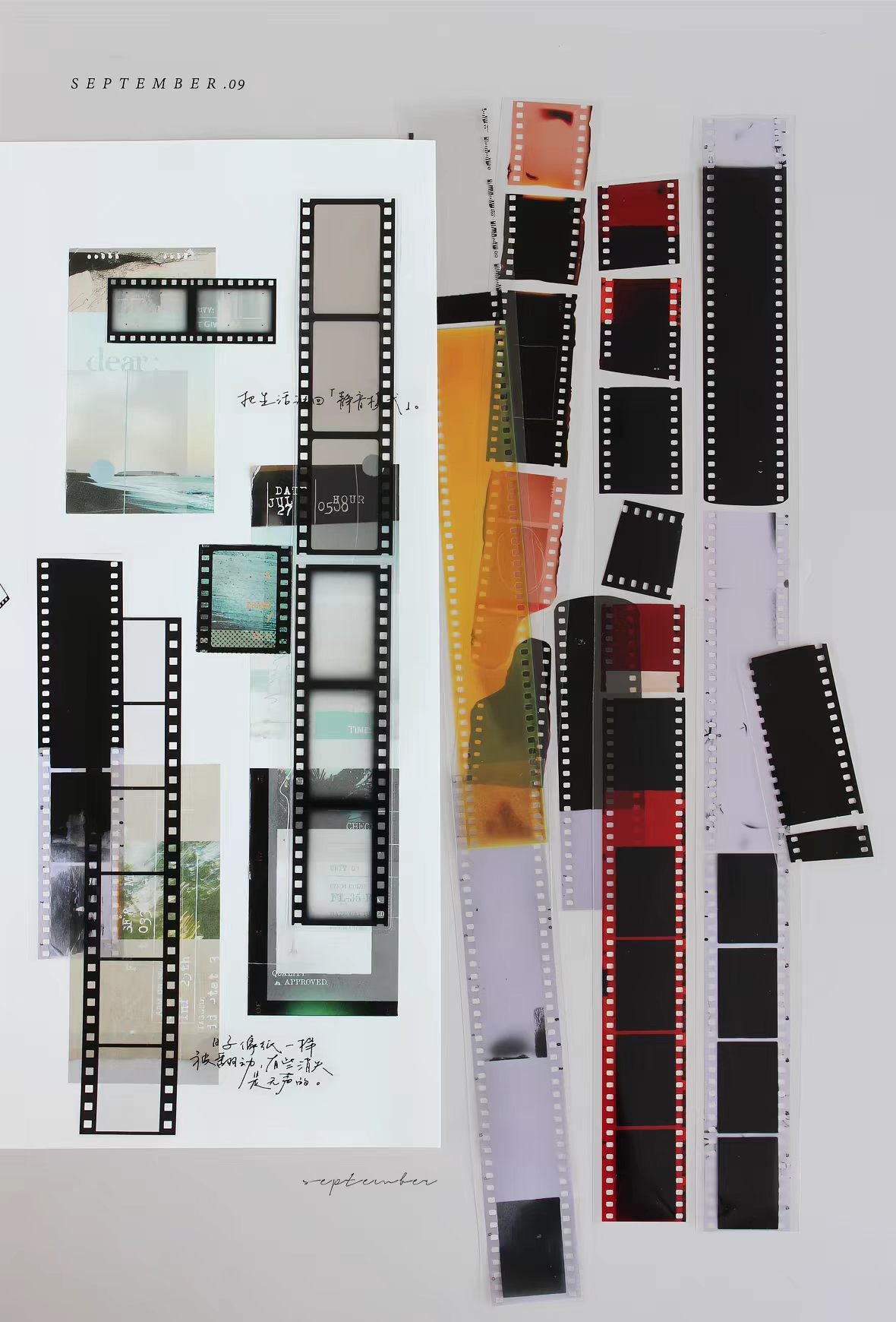 Journal pre-cut PET tape (5/6m/roll)