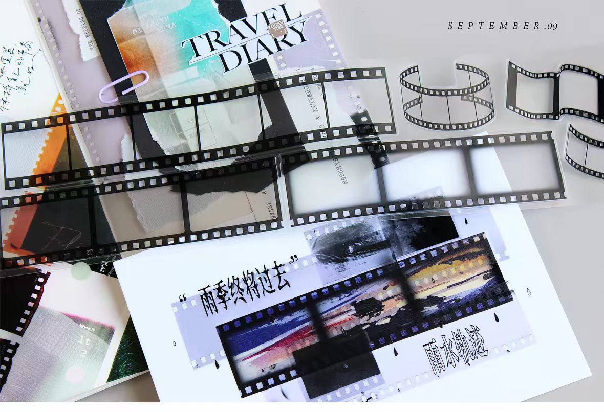 Journal pre-cut PET tape (5/6m/roll)