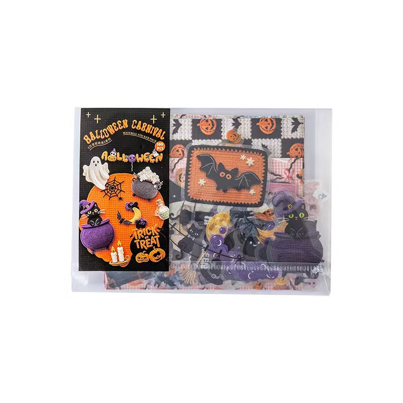 Journal sticker and paper pack (Halloween)