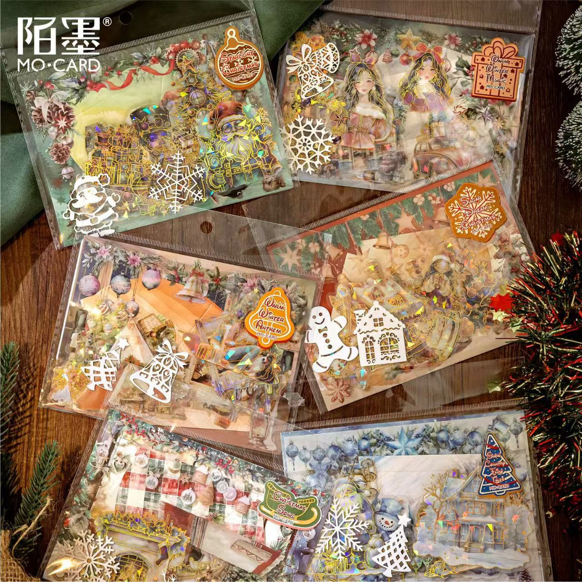 Journal supplies packs (Christmas)