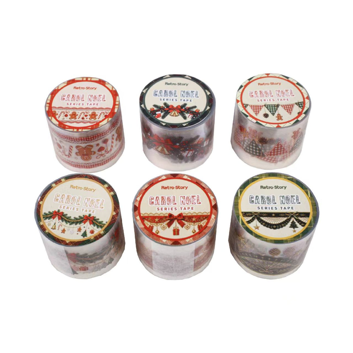 Journal PET tape (3cm*2m/roll) Christmas