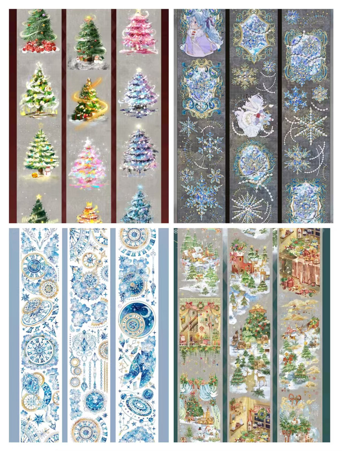 Journal PET tape (Christmas) 10m/roll