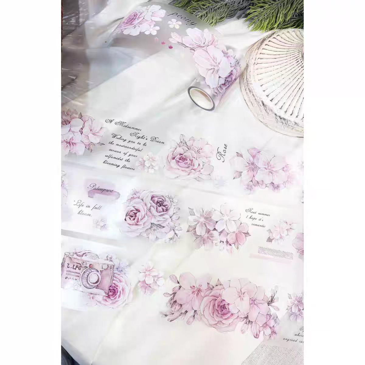 Journal matte PET tape (5m/roll)