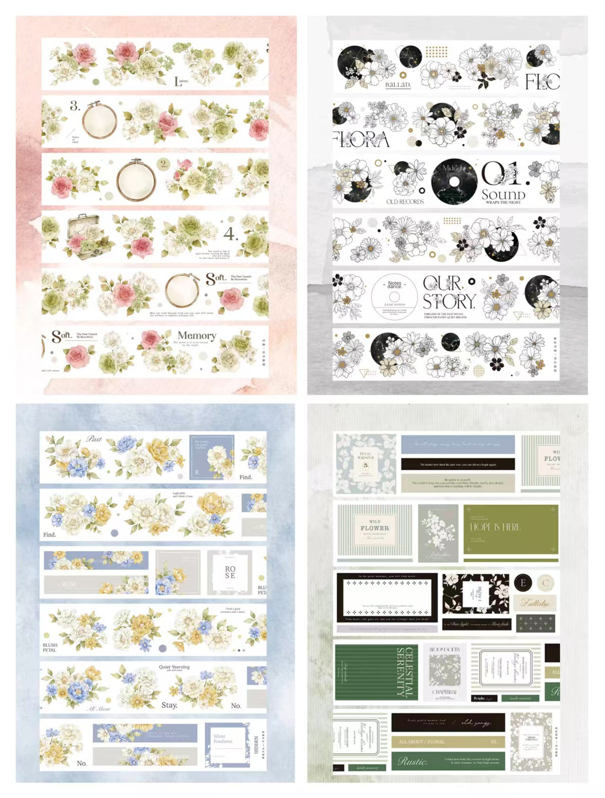 Journal PET tape (5m/roll)