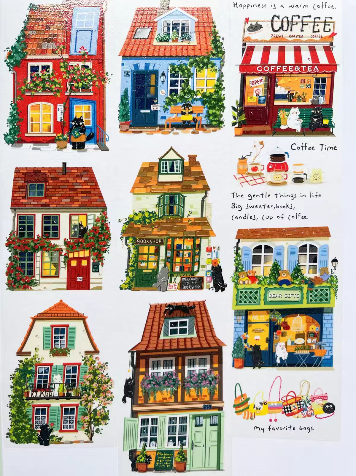 Journal cute pre-cut tape (5m/roll)
