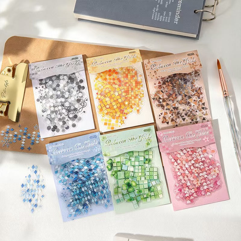 Journal PET sticker pack (12pcs/pack)