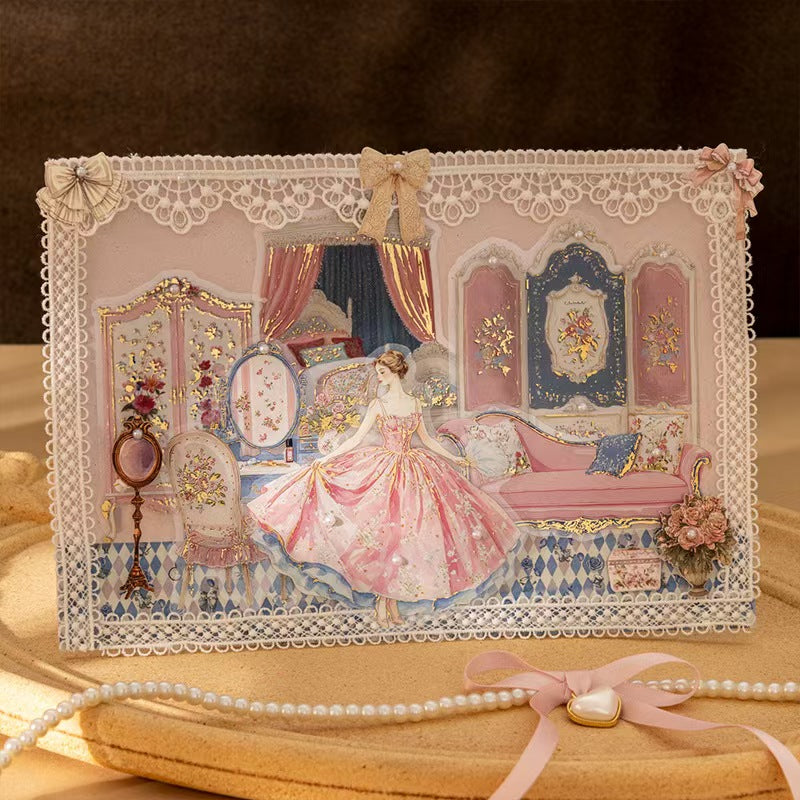 Journal PET sticker pack (Rococo Tea Party) 10pcs/pack