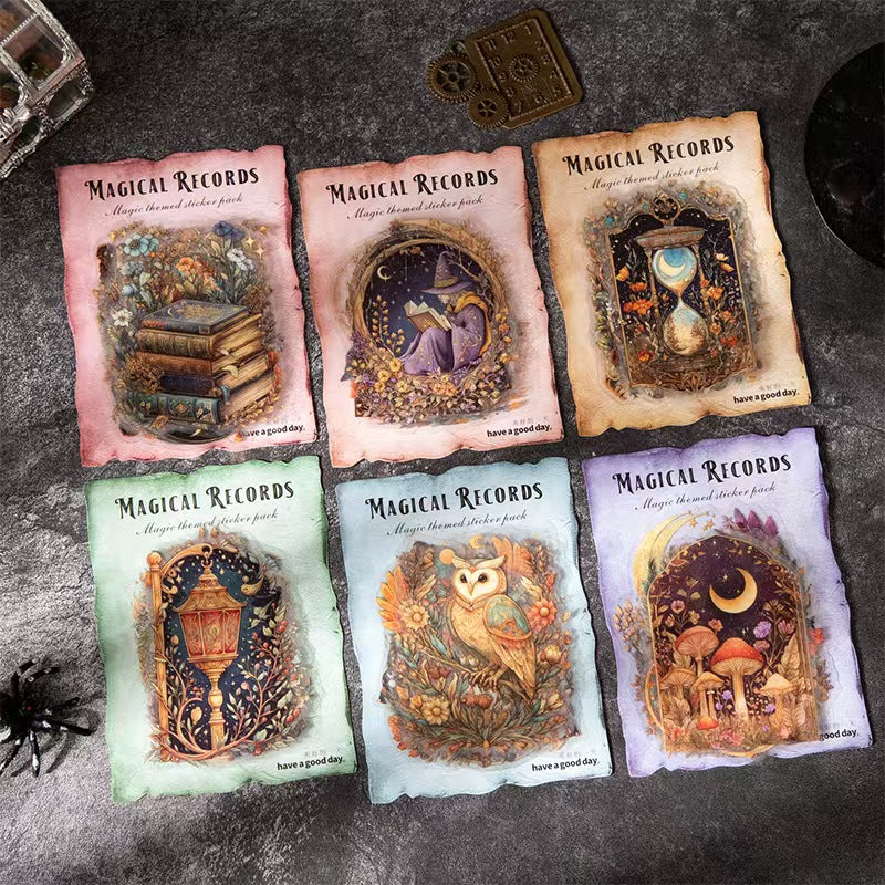 Journal PET sticker packs (Magic Theme) 16pcs/pack
