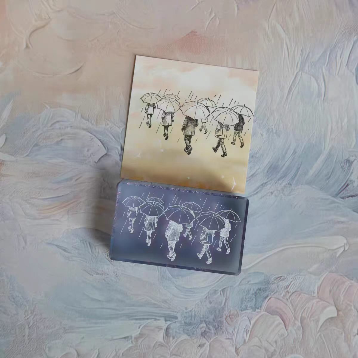 Acrylic stamp