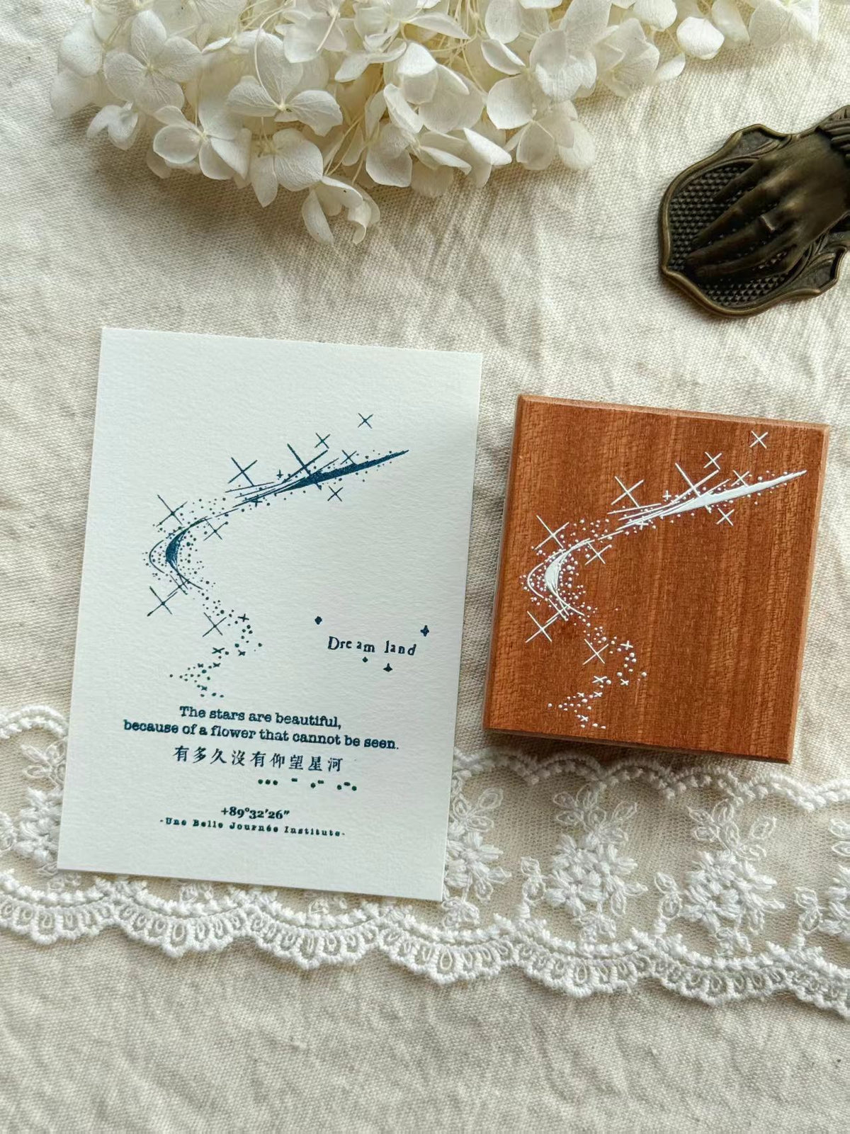 Wooden stamp