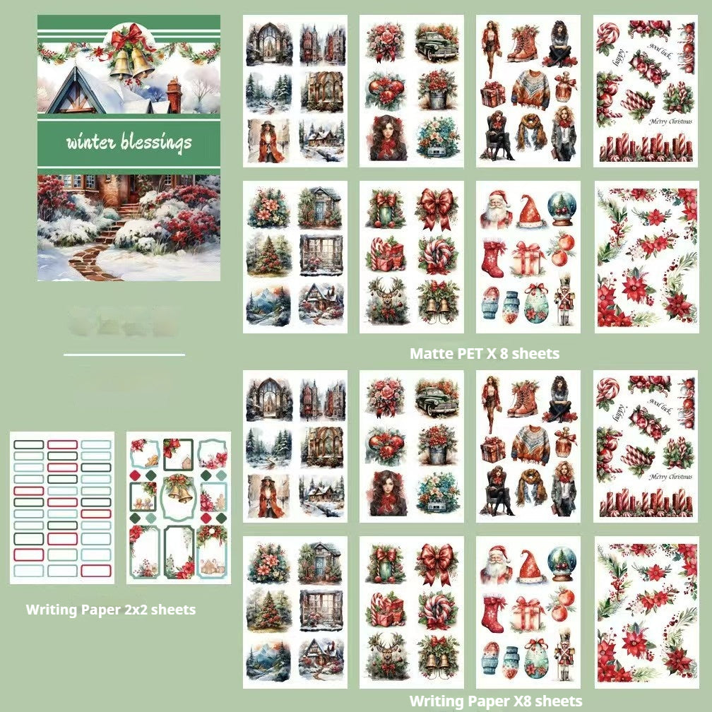 Journal Sticker Book (Christmas)