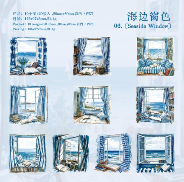 Journal sticker packs (Window side story)