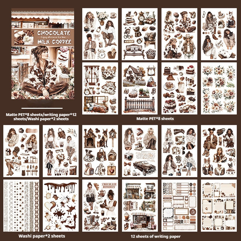 Journal sticker books