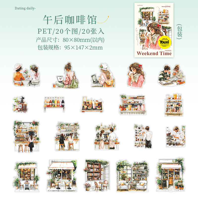 Journal PET sticker packs