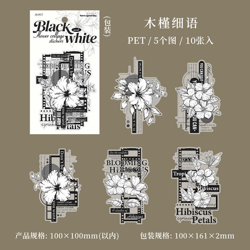 Journal PET sticker packs (10pcs/pack)