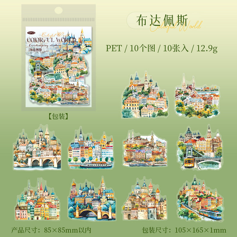 Journal PET sticker packs