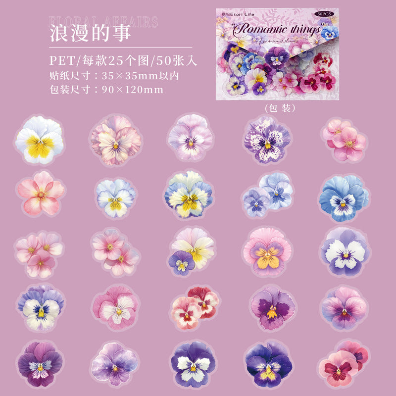 Journal sticker pack (50pcs/pack)