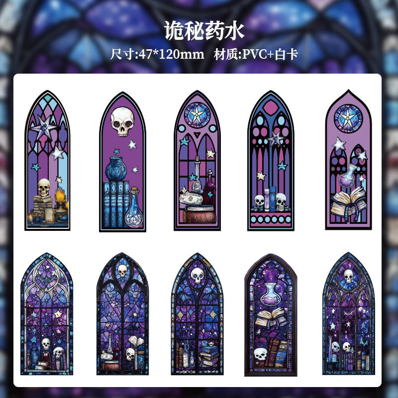 Journal sticker packs (European style window)