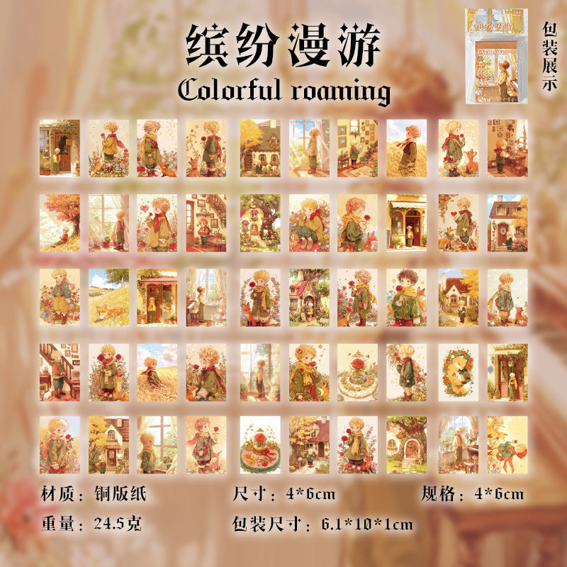 Journal sticker book (4*6cm)