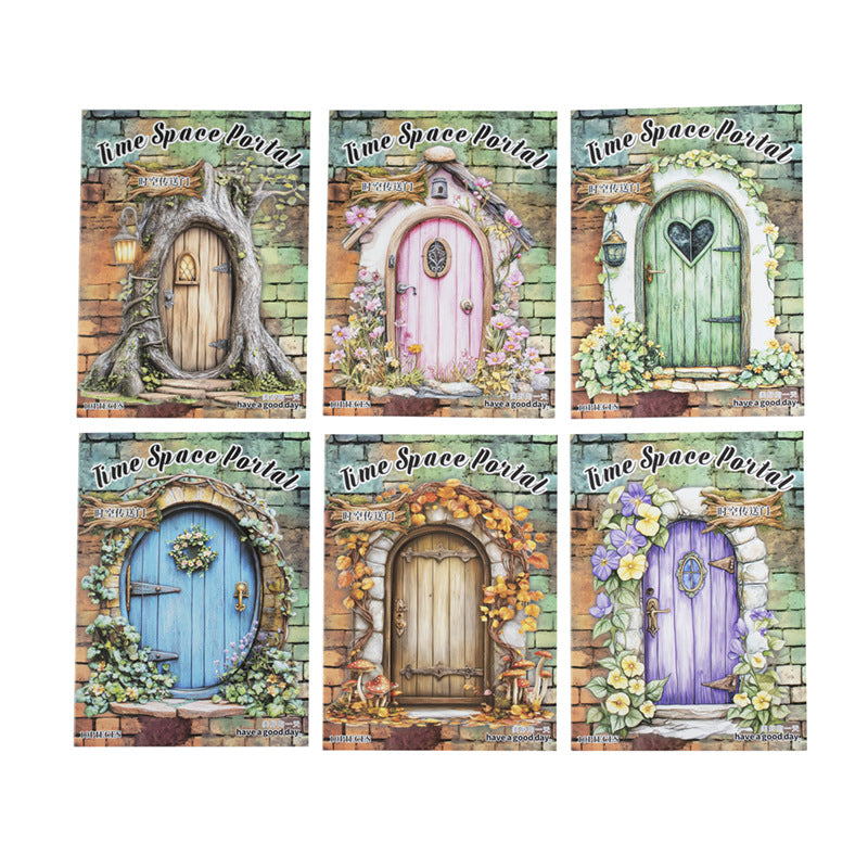 Journal hard card sticker packs