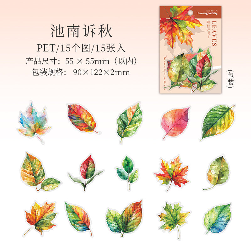 Journal PET sticker packs