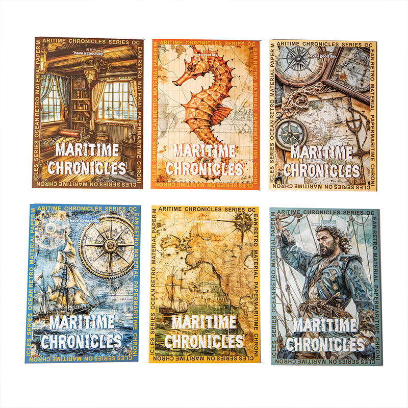 Journal paper packs (Sailing Series) 30 sheets/pack