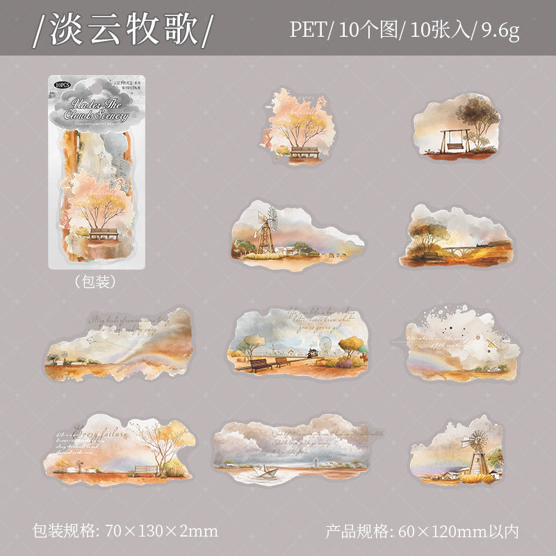Journal PET sticker packs