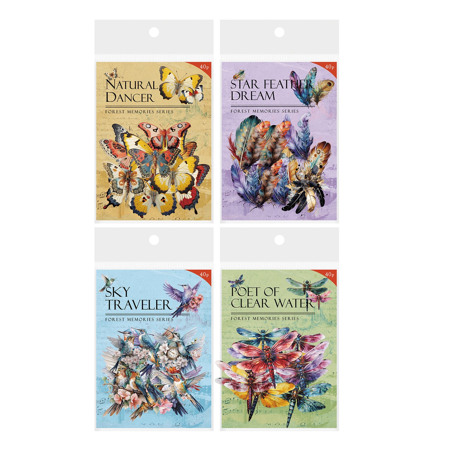 Journal sticker packs (40 pcs/pack)