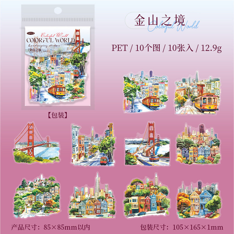 Journal PET sticker packs