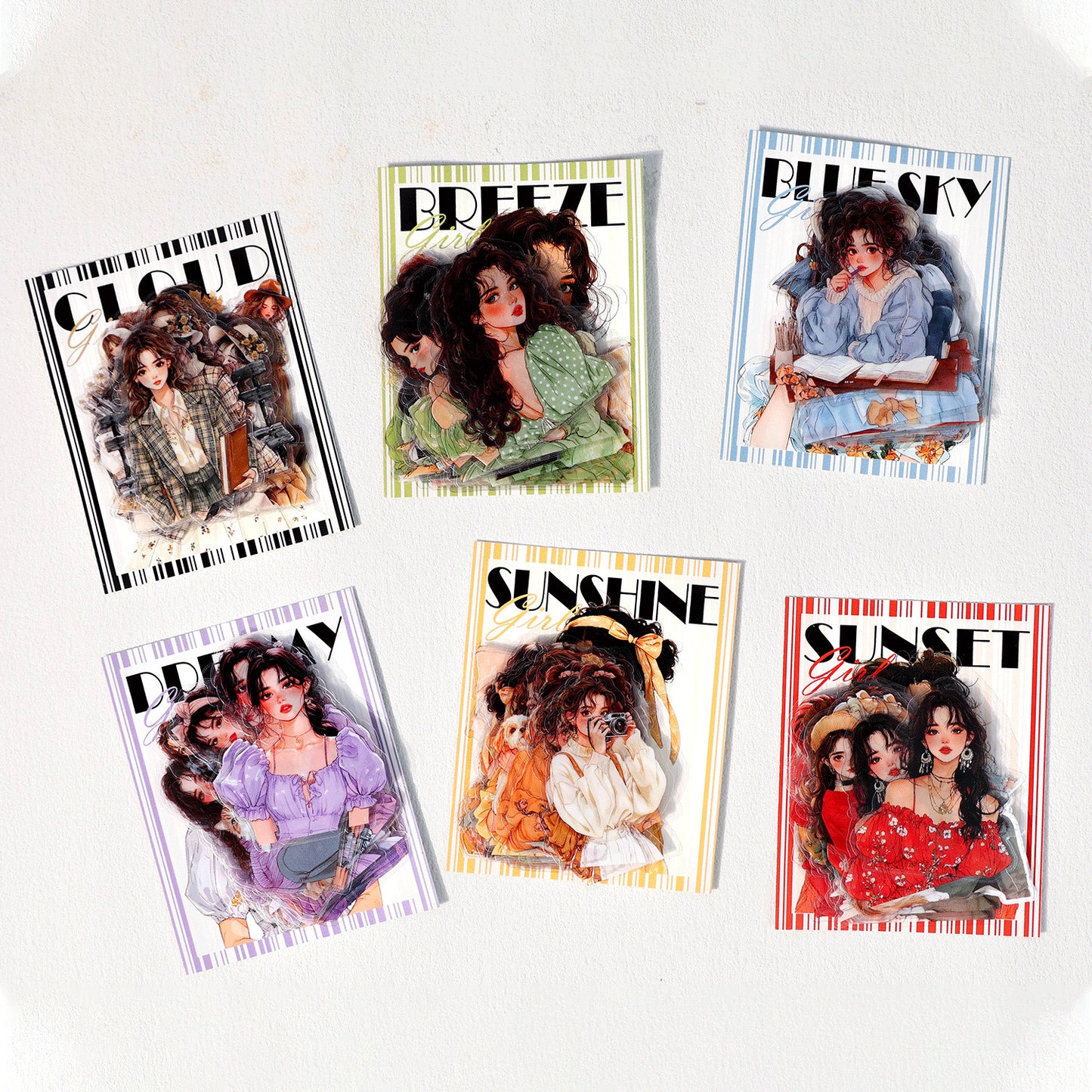 Journal sticker packs (Character)