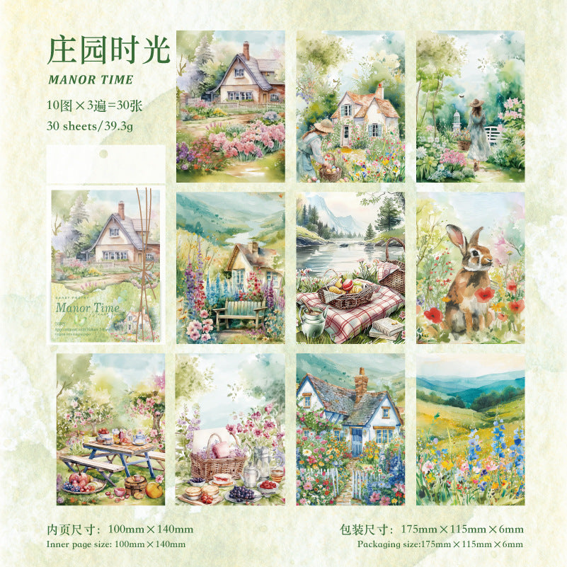 Journal paper packs (Nature Theme)