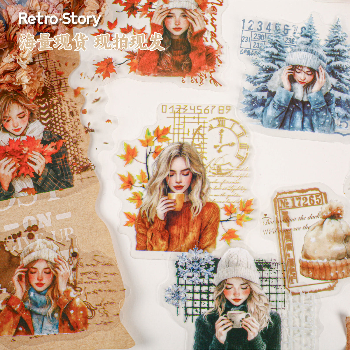 Journal sticker packs (16 sheets/pack)