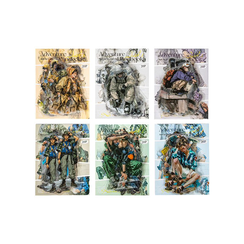 Journal PET sticker packs (Adventure Series)