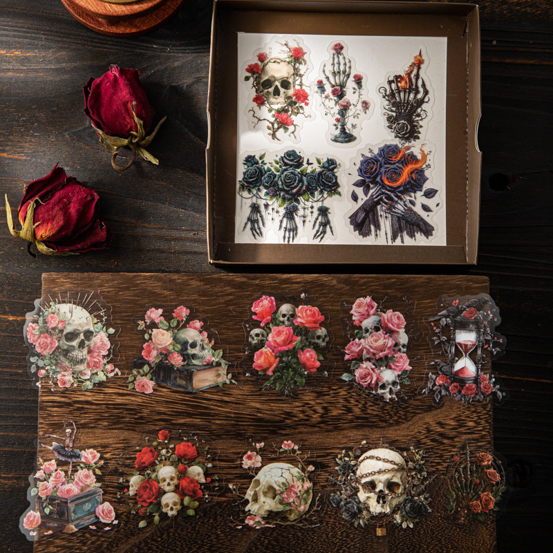 Journal sticker packs (Dark Gothic Series) 30 pcs/pack