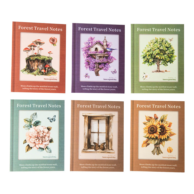 Journal hard card sticker packs