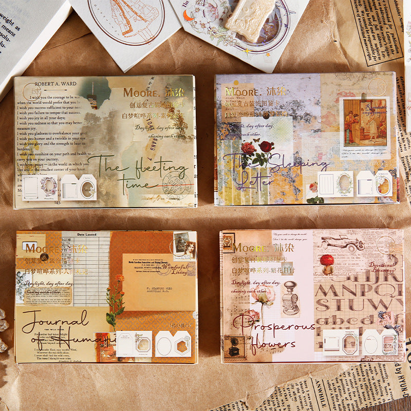 Wax seal illustration card (30 sheets/pack)