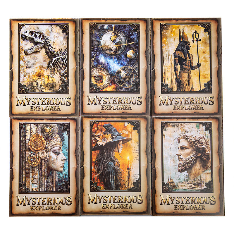 Journal paper packs (Mysterious Explorer Series) 30 sheets/pack