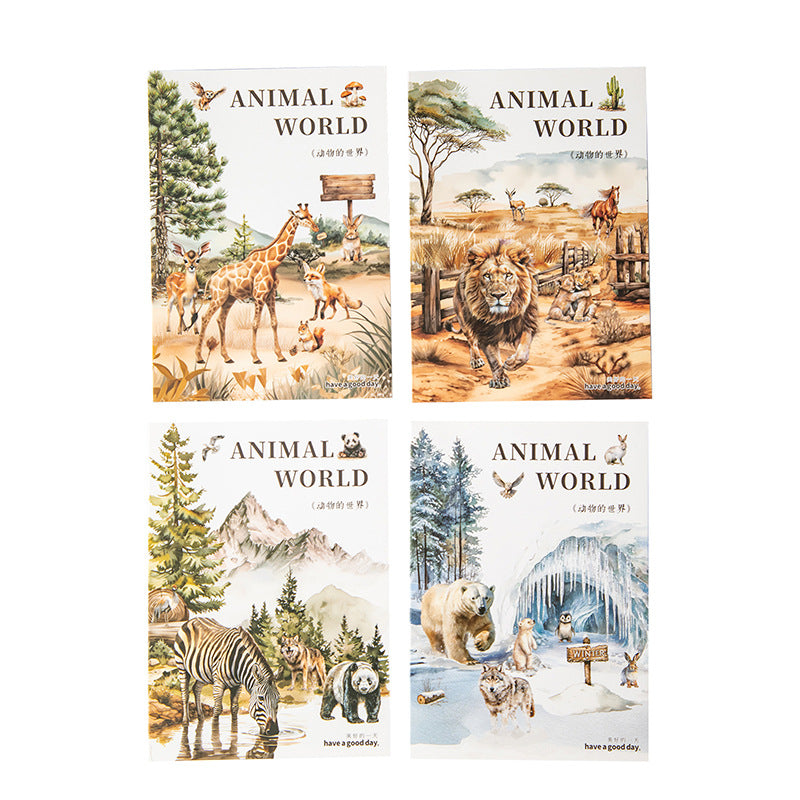 Journal PET sticker books (Animal)