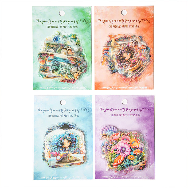 Journal PET sticker packs (Sea)