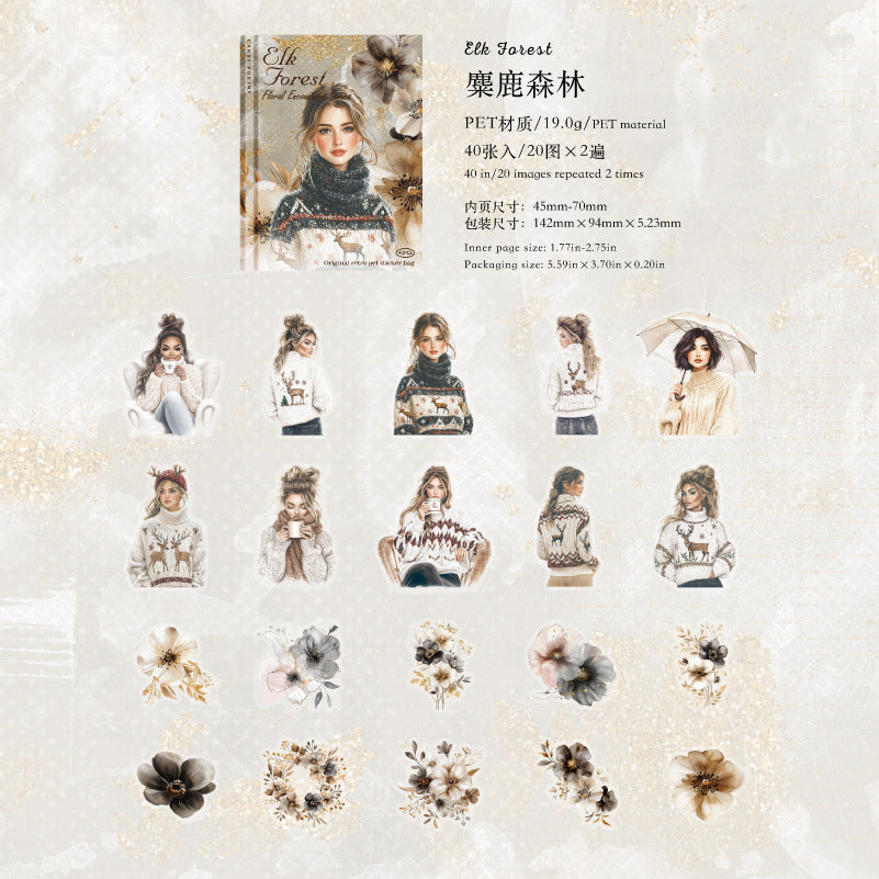 Journal sticker packs (40 pcs/pack)