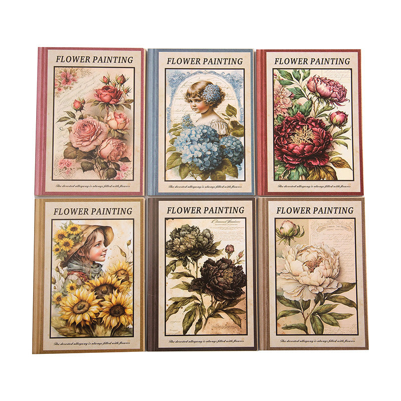 Journal paper packs (Flower) 30 sheets/pack