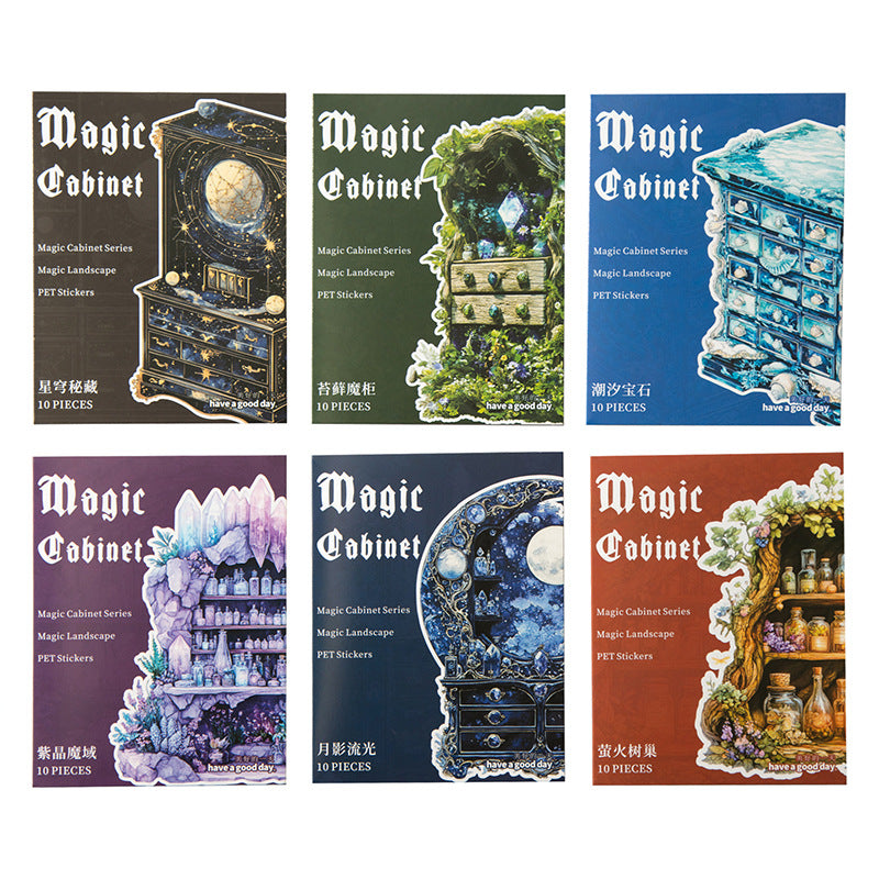 Journal PET sticker packs (Magic Cabinet)