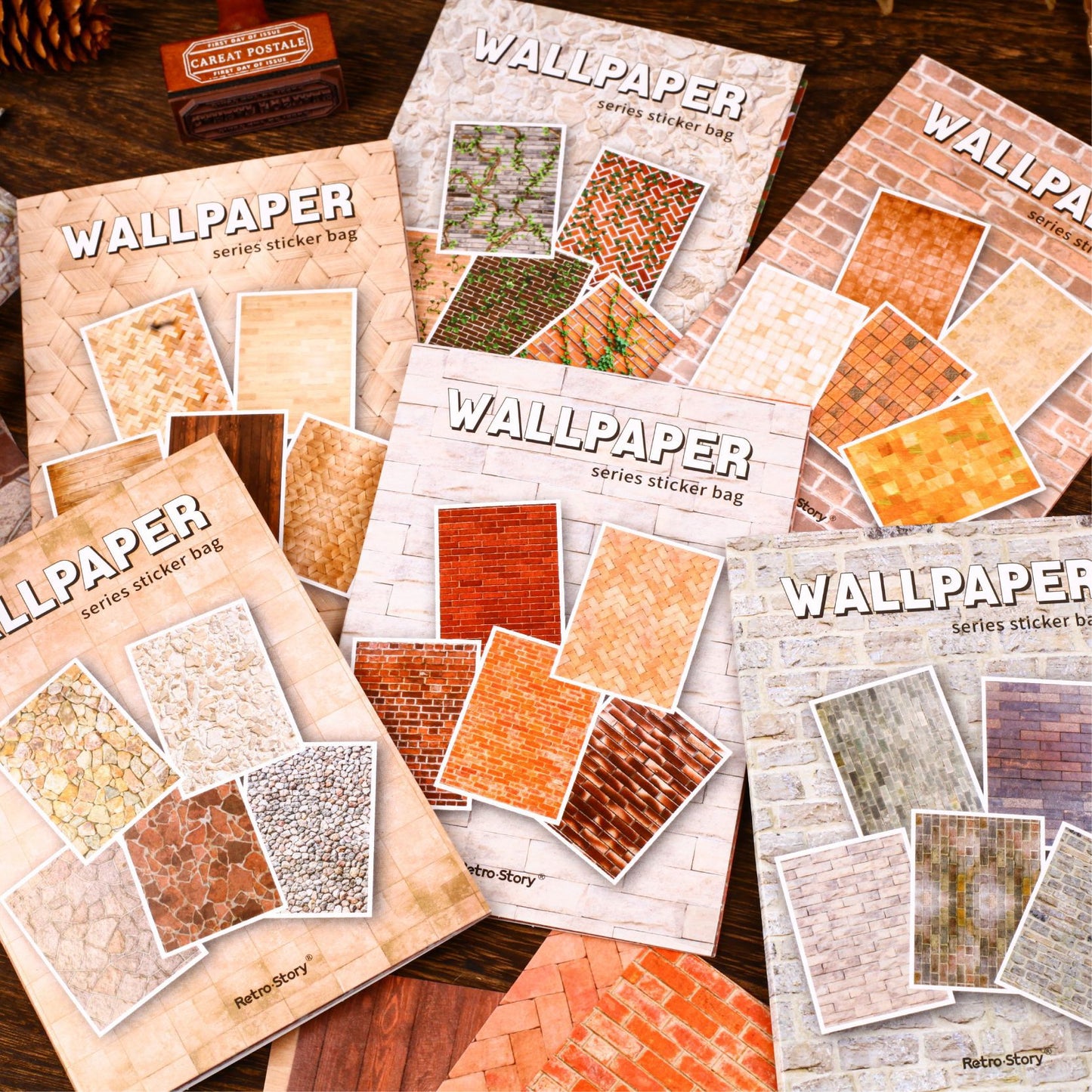 Journal sticker packs (wall)